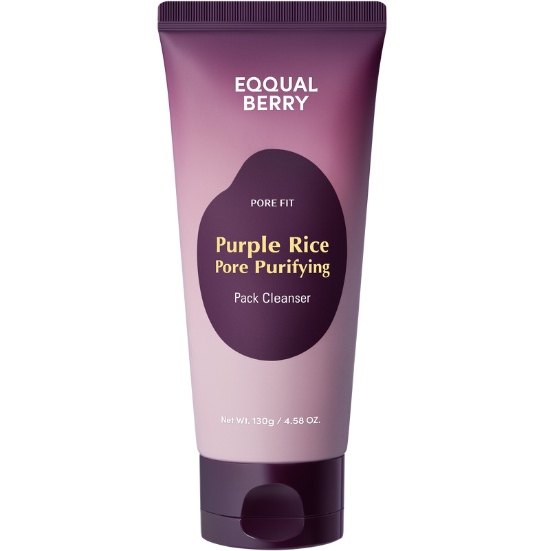 Eqqualberry Purple Rice Pore Purifying Pack Cleanser 130 ml