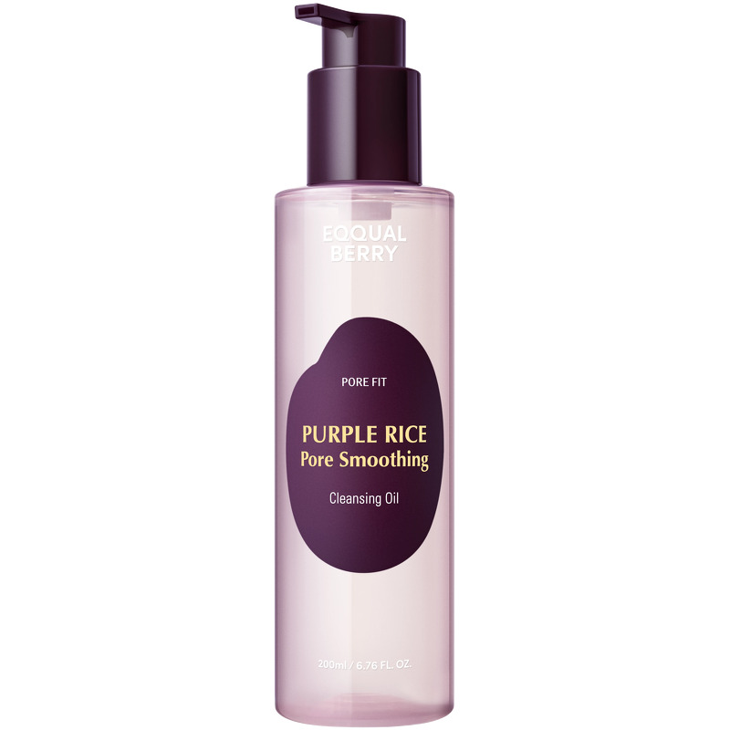 Eqqualberry Purple Rice Pore Smoothing Cleansing Oil 200 ml