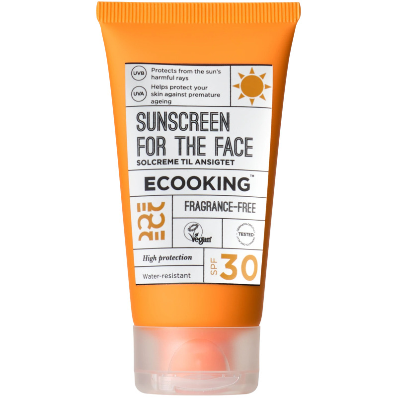 Ecooking Solcreme ansigt SPF 30 - 50 ml.
