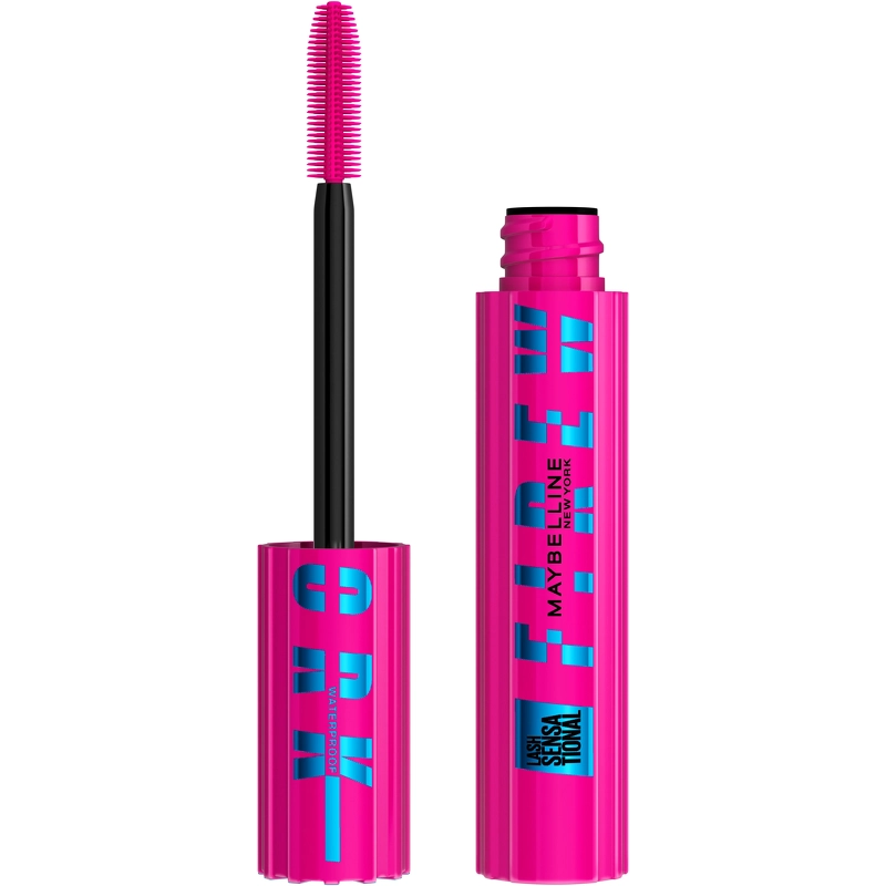 Vintilbud Maybelline Lash Sensational Firework Waterproof Mascara 8,8 ml Very Black køb billig