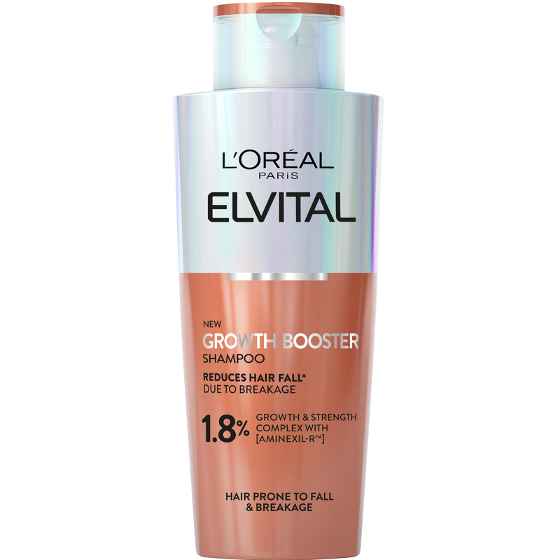 L'Oréal Paris Elvital Growth Booster Shampoo Against Hair Loss - 200 ml