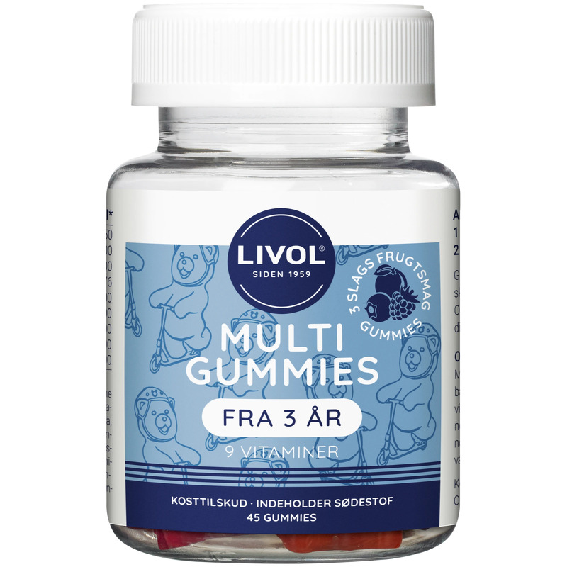 Livol Helsekost Multi Gummies Original 45 pcs