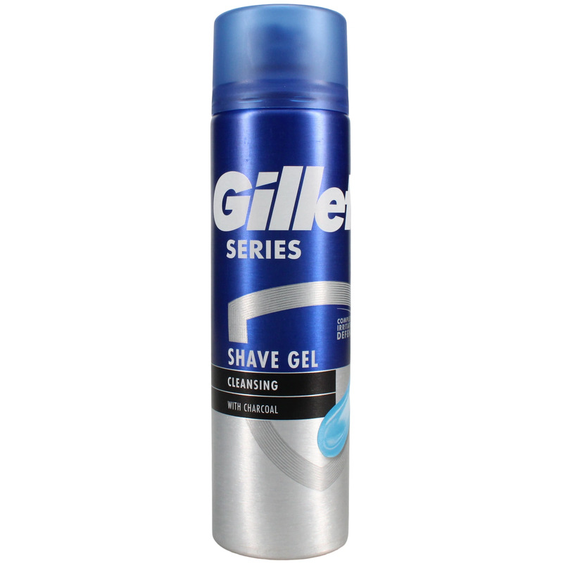 Gillette Series Cleansing Shaving Gel with Charcoal 200 ml