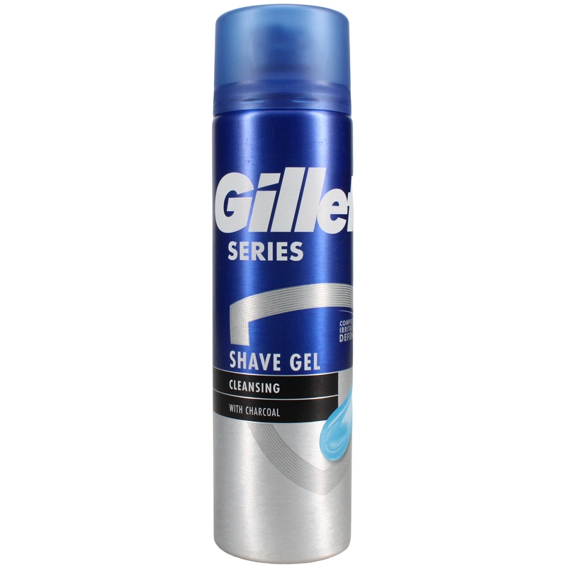 Tilbud Gillette Series Charcoal Cleansing Shave Gel 200 ml køb billig