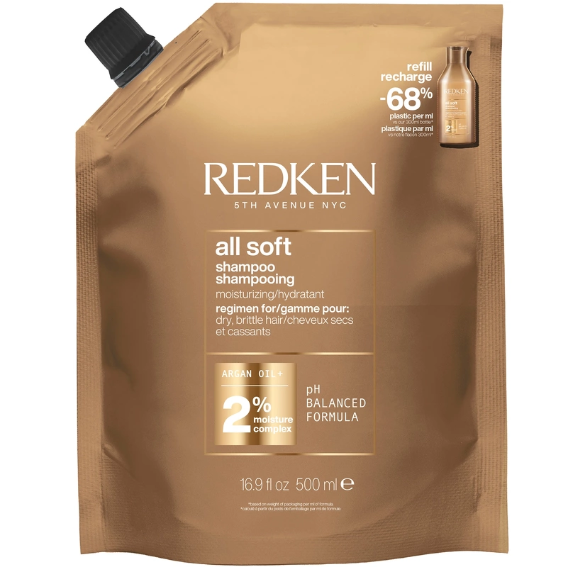 Redken All Soft All Soft Shampoo Refill 500 ml