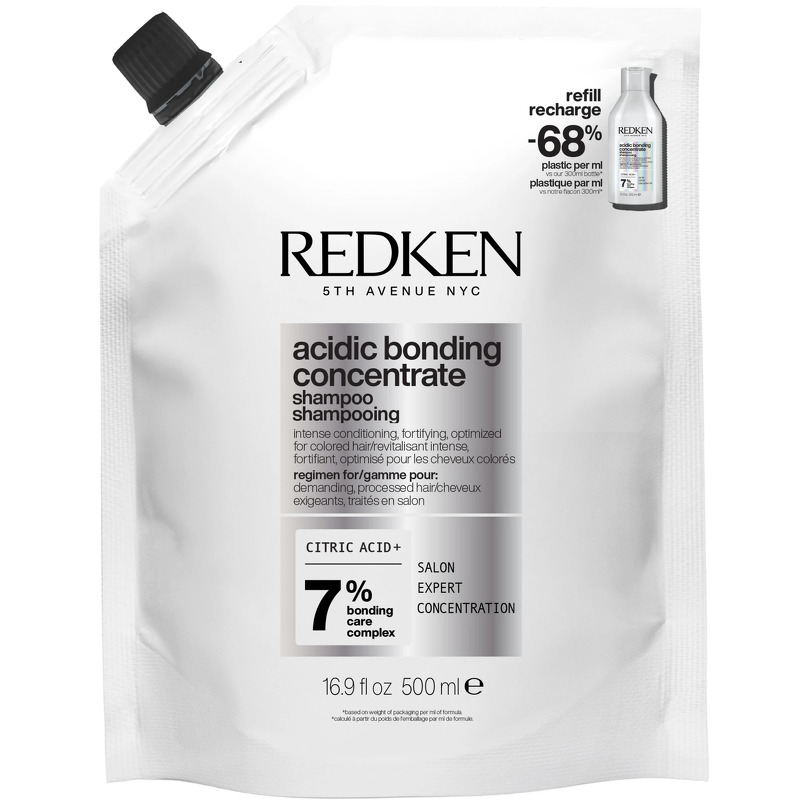 Redken Acidic Bonding Concentrate Shampoo - 500 ml Refill