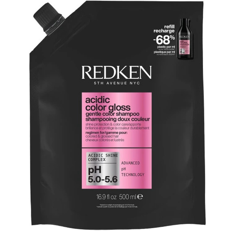 Redken Acidic Color Gloss Shampoo - 500 ml Refill