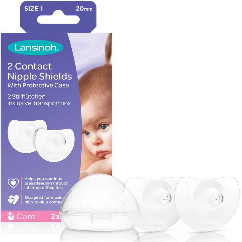 Lansinoh Contact Nipple shields 20 mm 2 pieces
