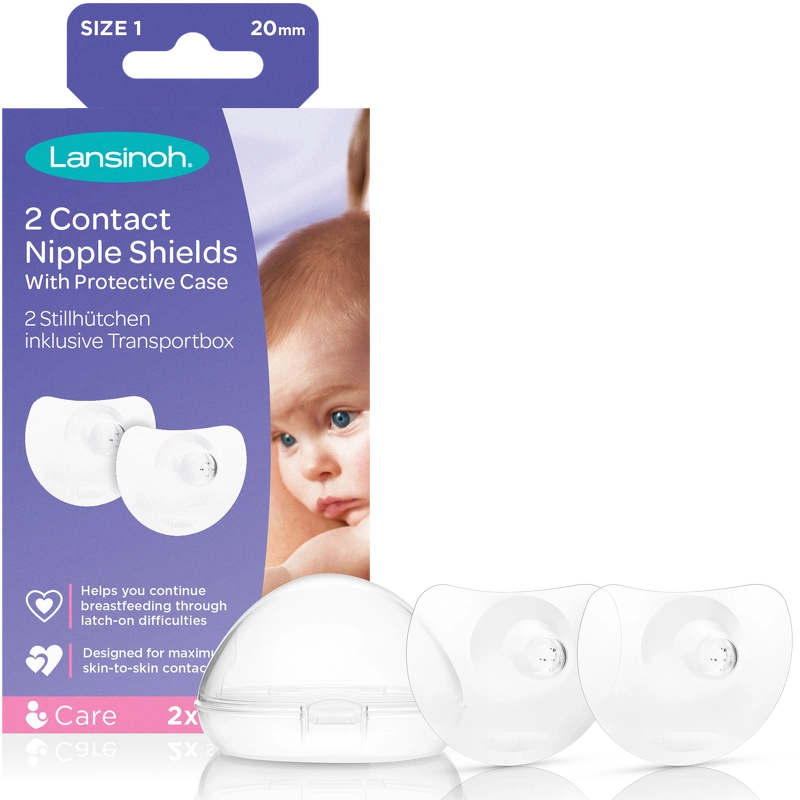 Vintilbud Lansinoh Contact Nipple shields 20 mm 2 Pieces køb billig