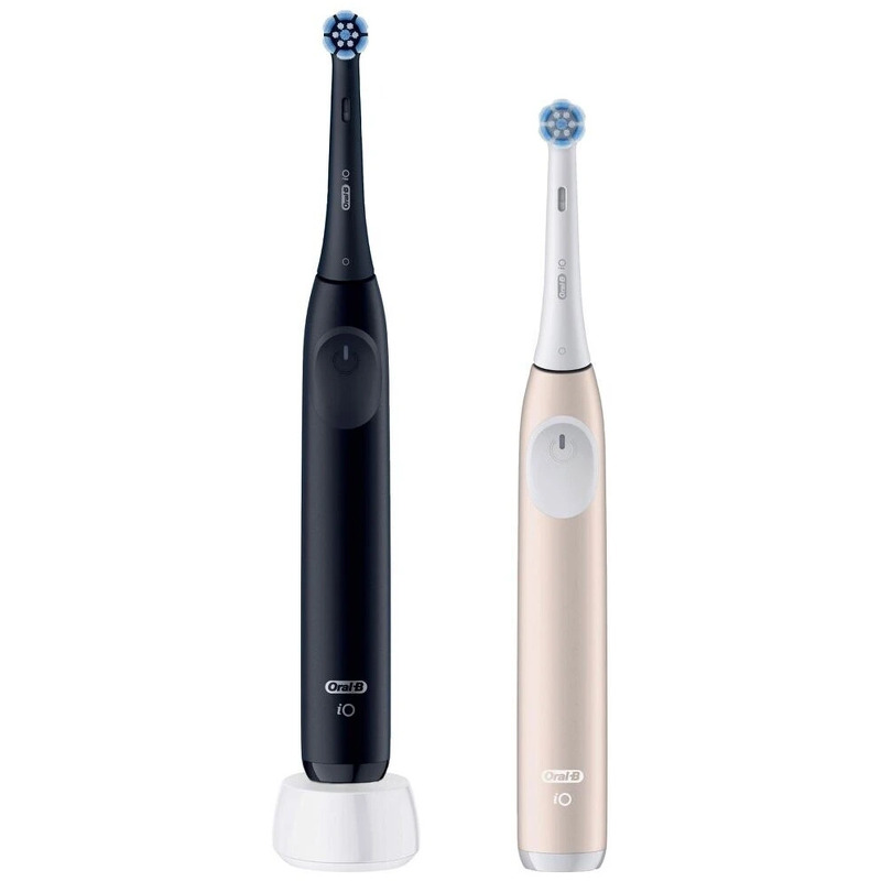 Oral-B iO Series 2 Duo Pack - Night Black + Calm Pink