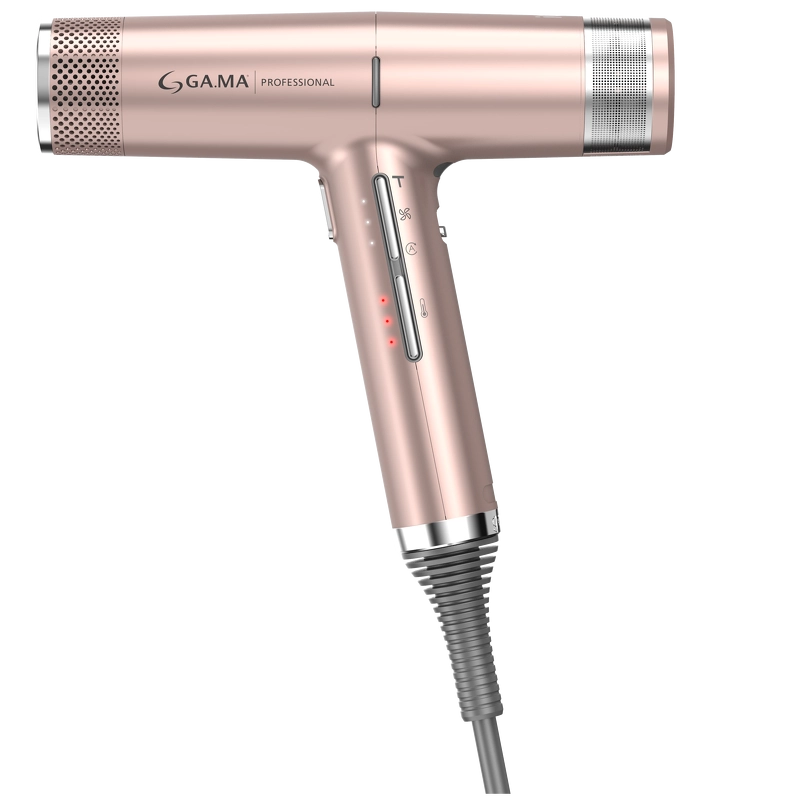 Vintilbud Gama Professional IQ2 Hair Dryer Rosegold køb billig