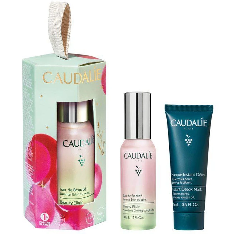 Vintilbud Caudalie XMAS Beauty Elixir Gift Set (Limited Edition) køb billig
