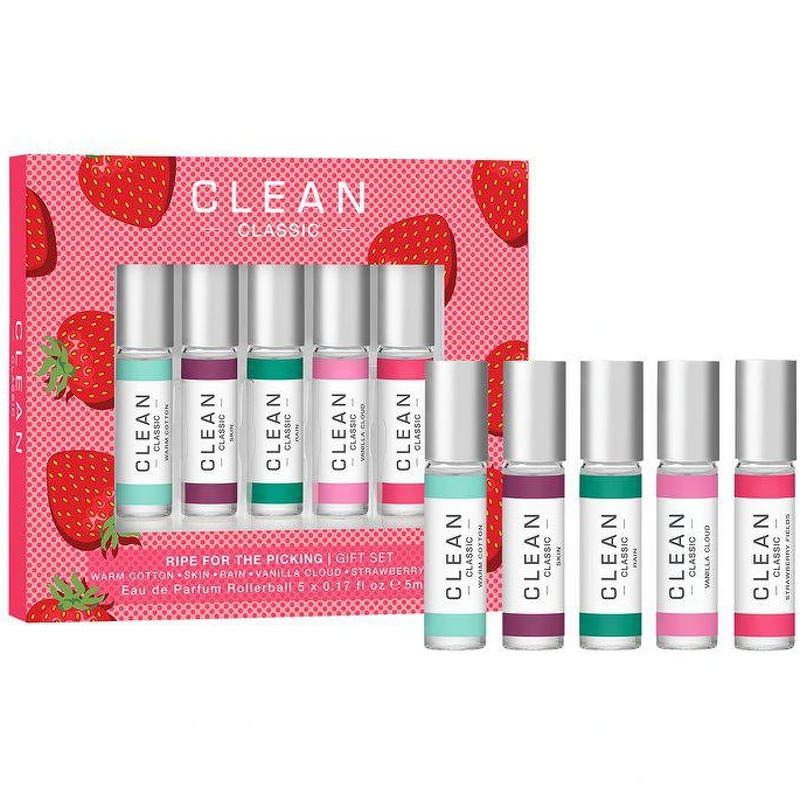Clean Perfume XMAS Classic Layering EDP Gavesæt 5 x 5 ml (Limited Edition)