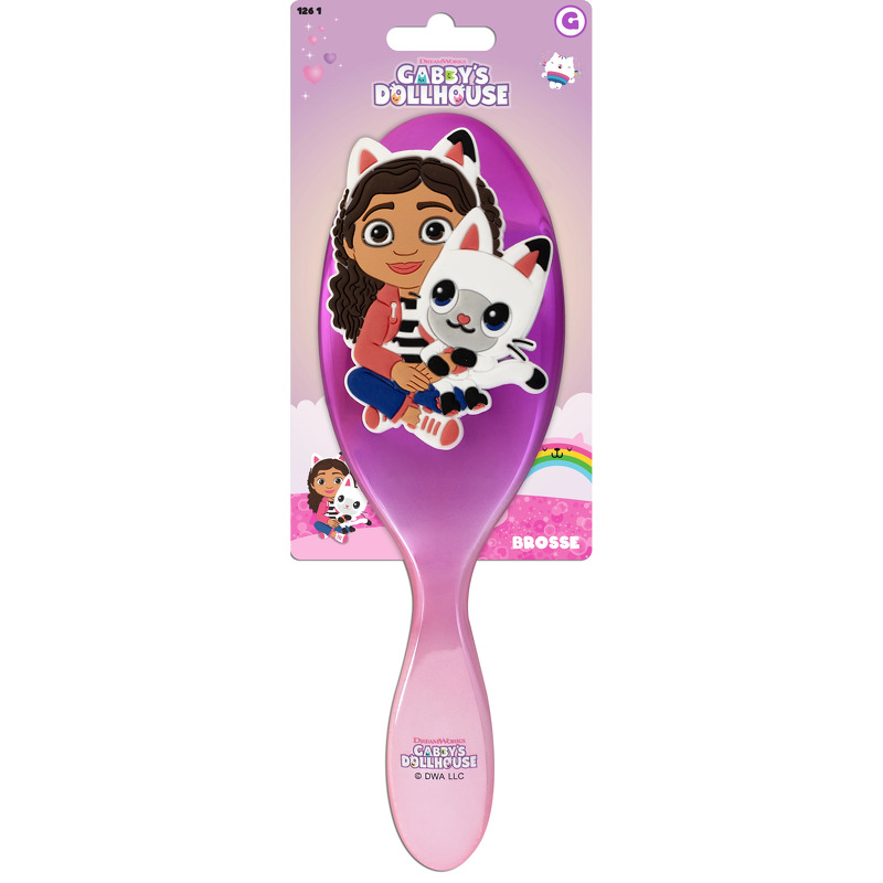 Gabbys Dollhouse Detangler Brush - Gabby