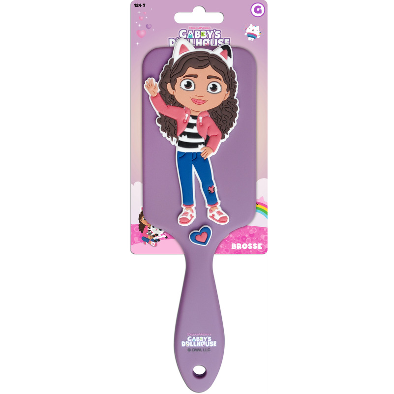Gabbys Dollhouse Paddle Brush - Gabby