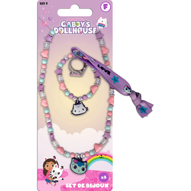 Gabbys Dollhouse Jewelry Set Gabby