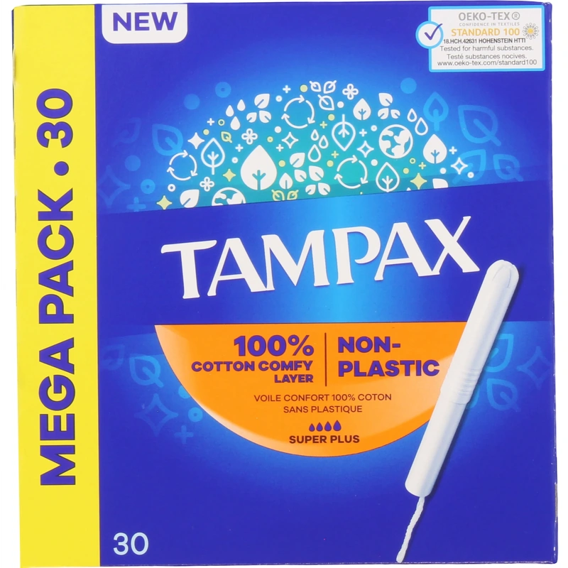 Tampax Super Plus 30 Pieces Tampax Super Plus 30 Pieces