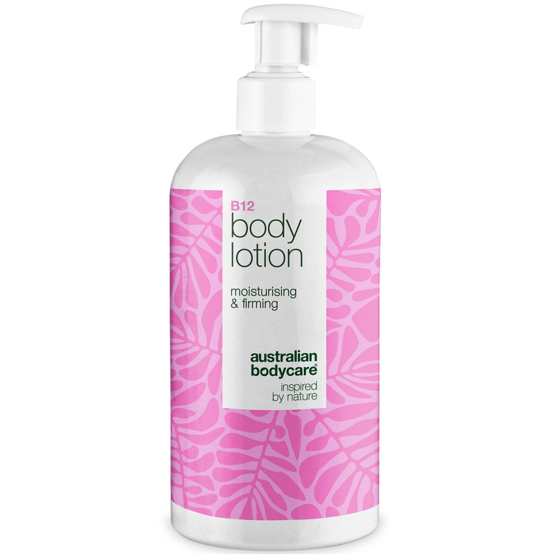 B12 Body Lotion - Naturligt inspireret fugt til alle hudtyper â B12 Body Lotion giver intens fugt og øger hudens elasticitet. Perfekt til daglig pleje og efterlader huden blød og strålende. - 500 ml / 1 stk.