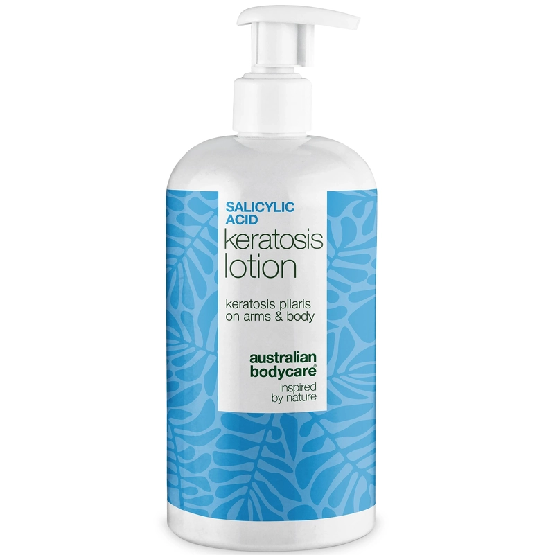 Body lotion mod keratosis pilaris og ru hud med små knopper â Body lotion mod keratosis pilaris og tør hud. Udglatter med salicylsyre, niacinamid og zink. - 500 ml / 1 stk.