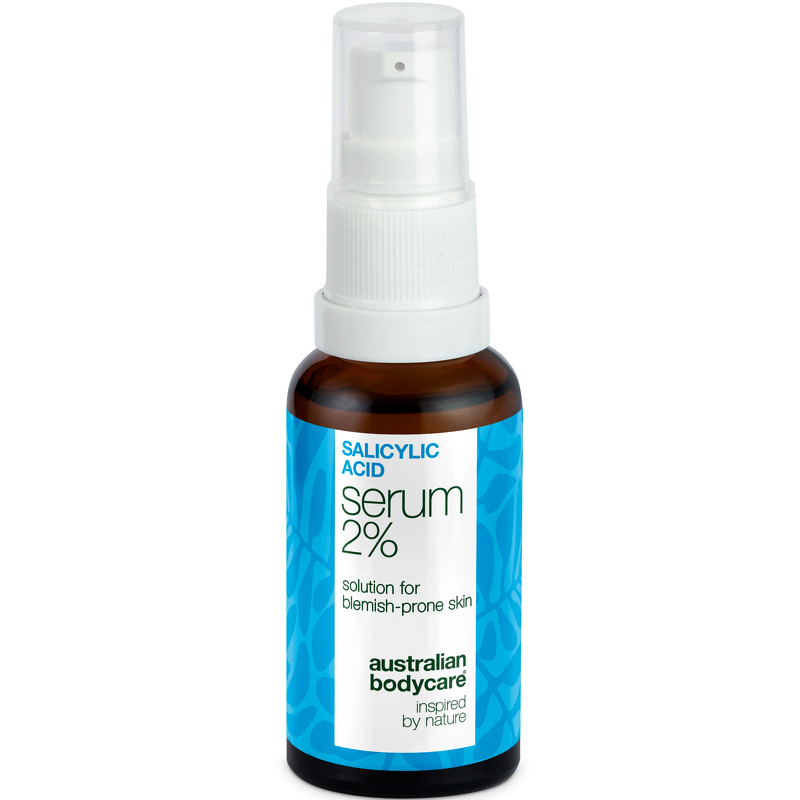 Serum mod bumser, hudorme og uren hud - Salicylsyre 2â¯% â Serum mod bumser og fedtet hud. Renser porer og dæmper udbrud. Med salicylsyre 2â¯%, Zinc PCA, grøn te og hyaluronsyre. - 1 stk.