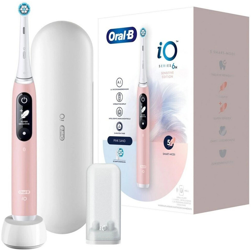 Oral-B iO Series 6 Electric Toothbrush - Pink