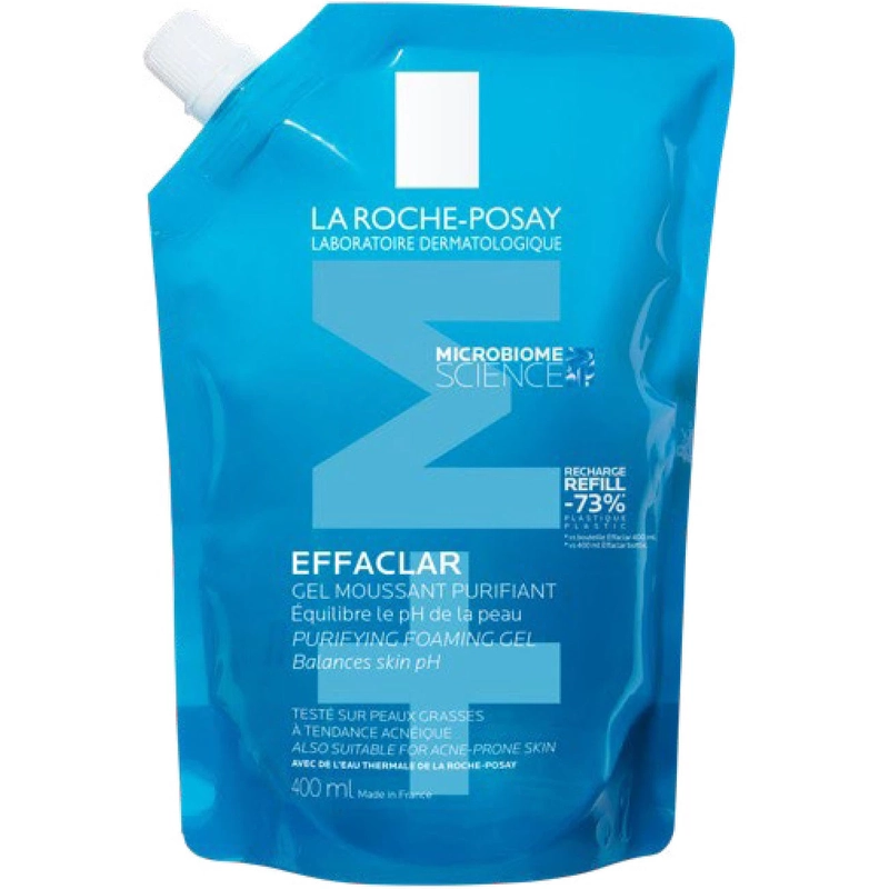 La Roche-Posay Effaclar Cleansing Gel +M Refill 400 ml