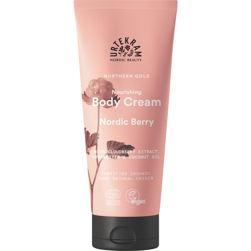 Vintilbud Urtekram Nordic Berry Norishing Body Cream 200 ml køb billig