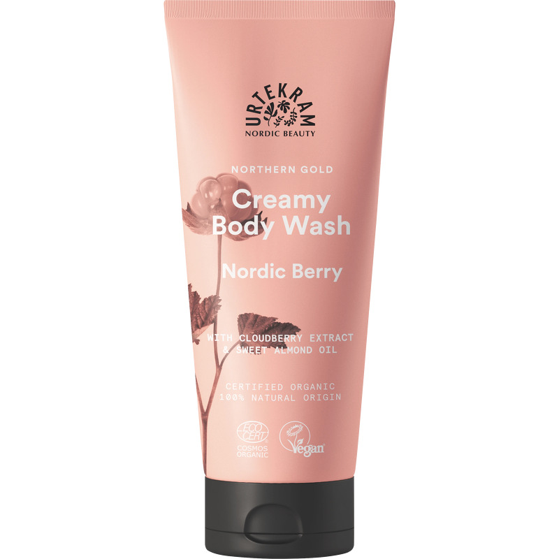 Urtekram Creamy Body Wash Nordic Berry - 200 ml.