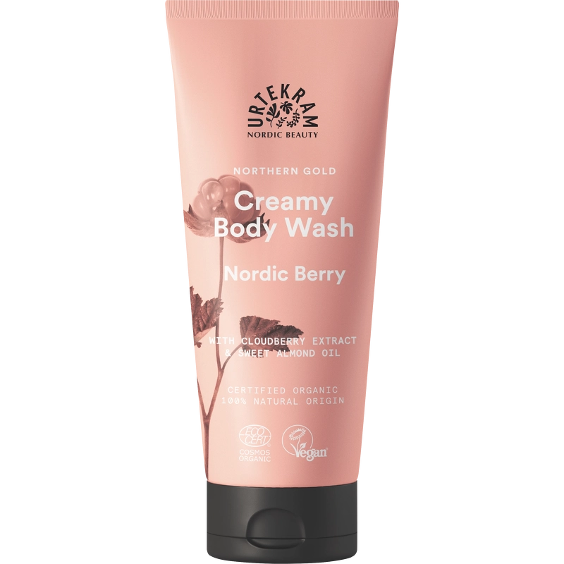 Vintilbud Urtekram Nordic Berry Creamy Body Wash 200 ml køb billig