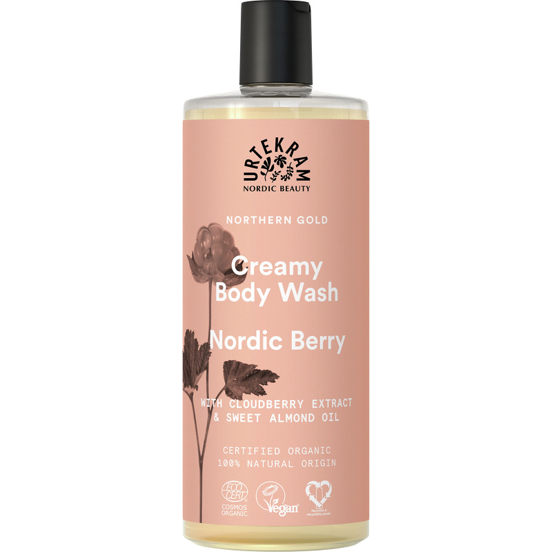 Urtekram Creamy Body Wash Nordic Berry - 500 ml.