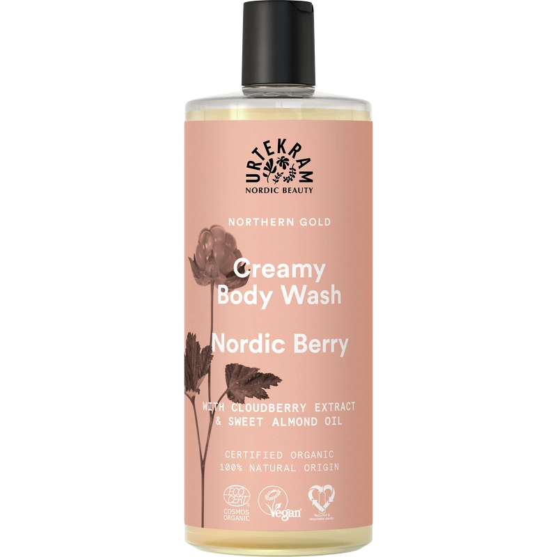 Vintilbud Urtekram Nordic Berry Creamy Body Wash 500 ml køb billig