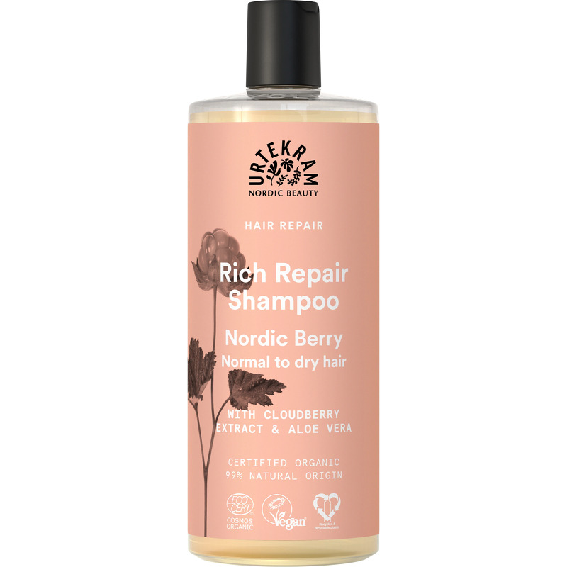Urtekram Rich Repair Shampoo Nordic Berry - 500 ml