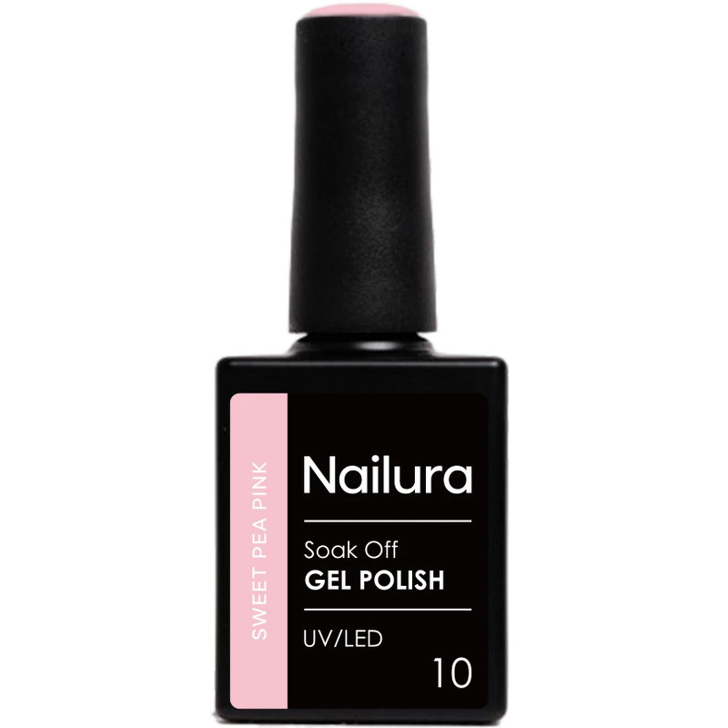 Nailura Gelpolish 10 – Sweet Pea Pink – 10 ml