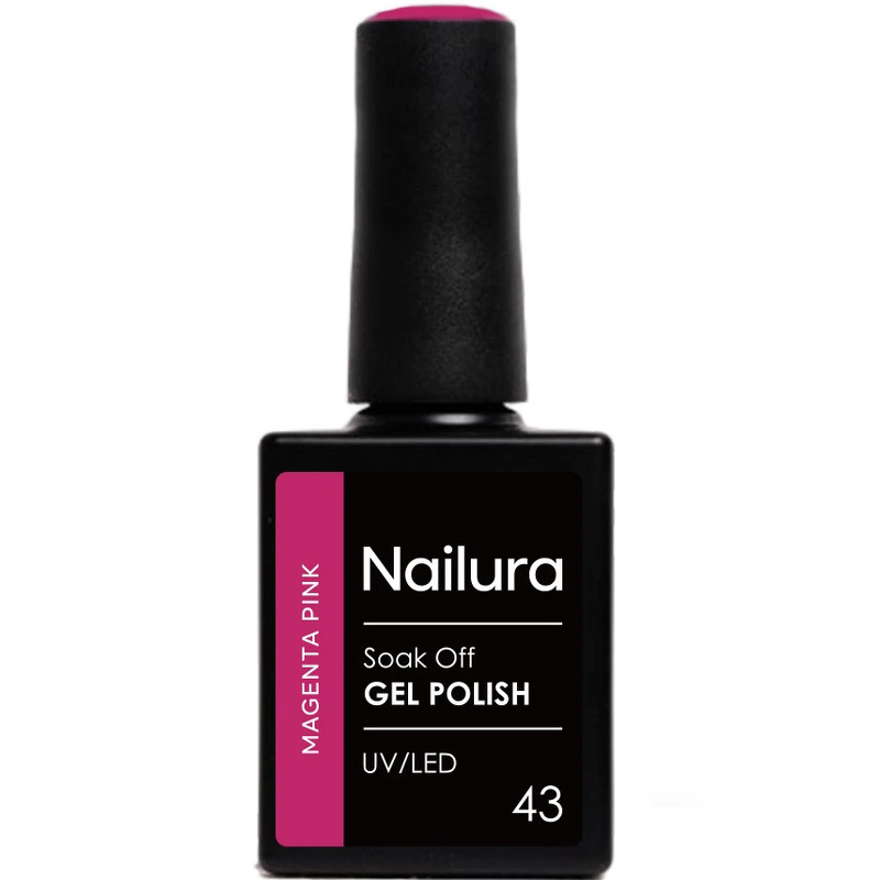 Nailura Gel Polish 10 ml - 43 Magenta Pink