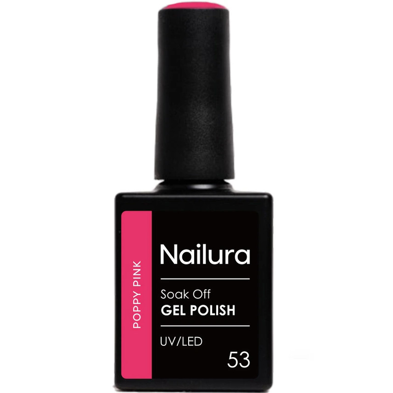 Nailura Gel Polish 10 ml - 53 Poppy Pink