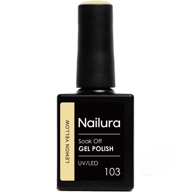 Nailura Gel Polish 10 ml - 103 Lemon Yellow