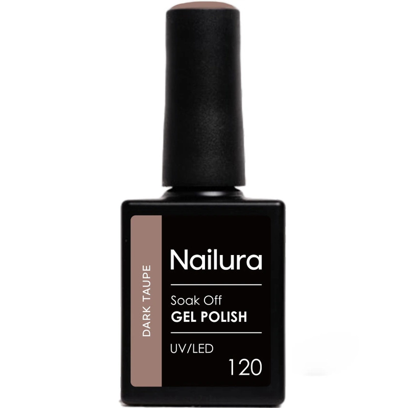 Nailura Gel Polish 10 ml - 120 Dark Taupe