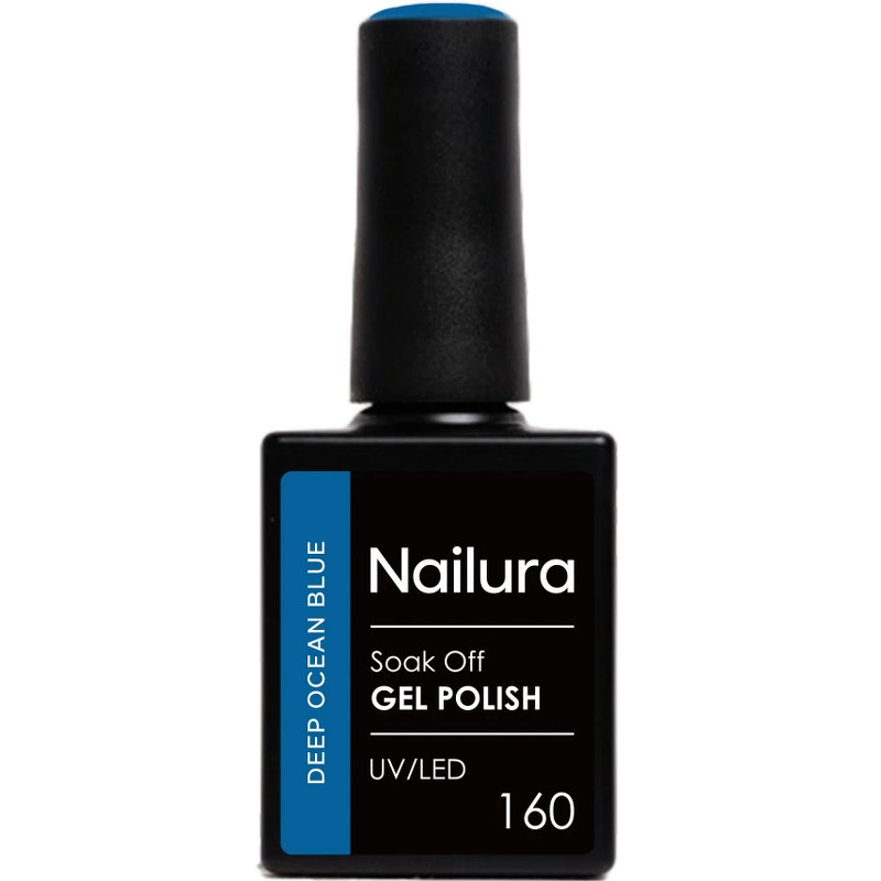 Nailura Gel Polish 160 – Deep Ocean Blue – 10 ml