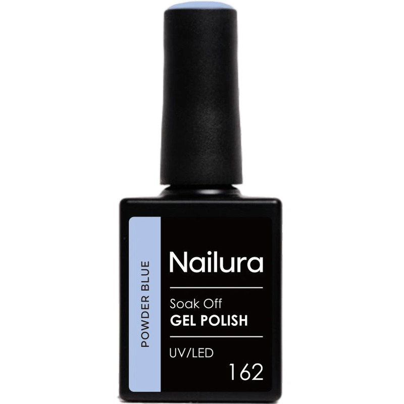 Nailura Gel Polish 10 ml - 162 Powder Blue