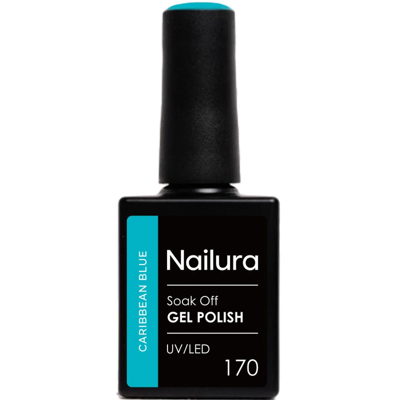 Nailura Gelpolish 170 – Caribbean Blue – 10 ml