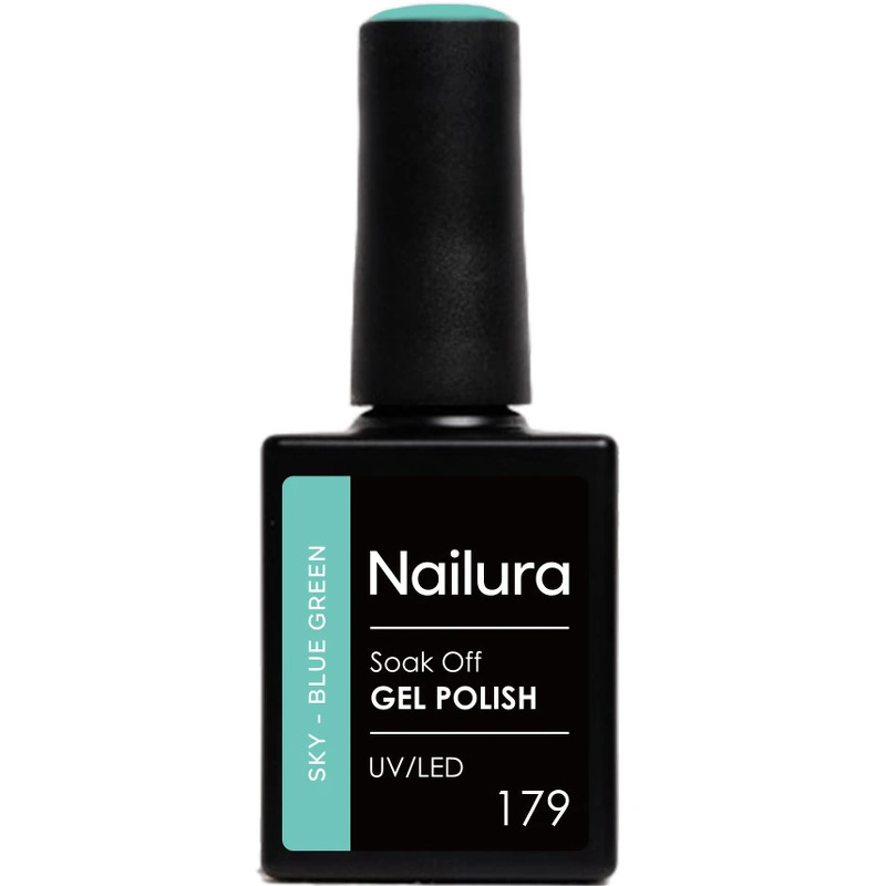 Nailura Gelpolish 179 – Sky Blue Green – 10 ml