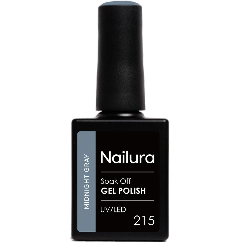 Nailura Gelpolish 215 – Midnight Gray – 10 ml