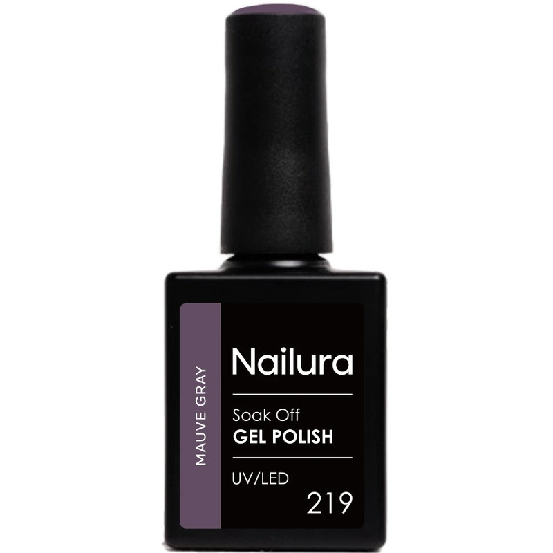Nailura Gel Polish 10 ml - 219 Mauve Gray