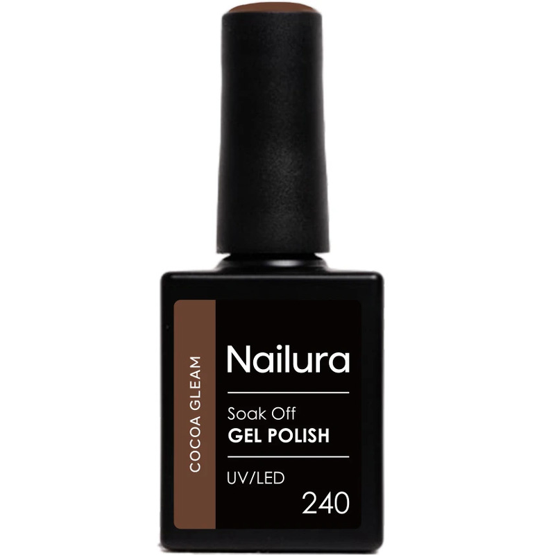 Nailura Gel Polish 240 – Cocoa Gleam – 10 ml