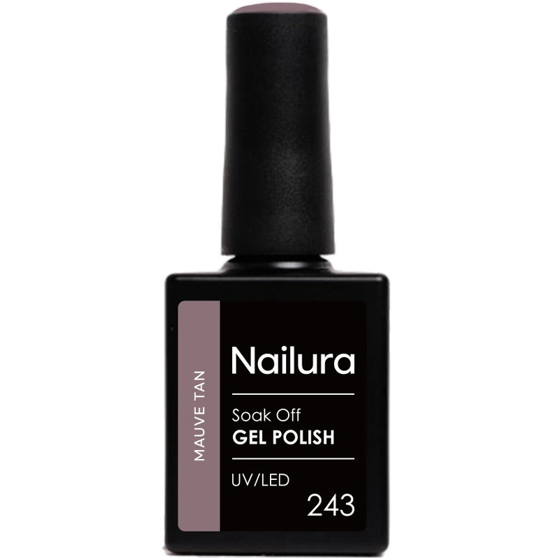Nailura Gel Polish 10 ml - 243 Mauve Tan