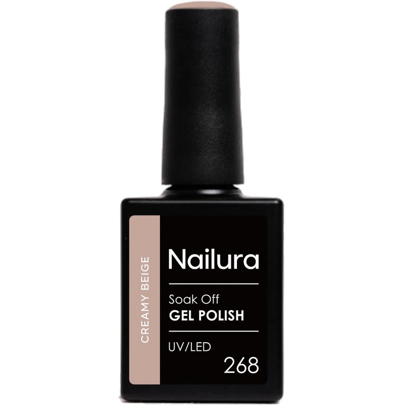 Nailura Gel Polish 268 – Creamy Beige – 10 ml