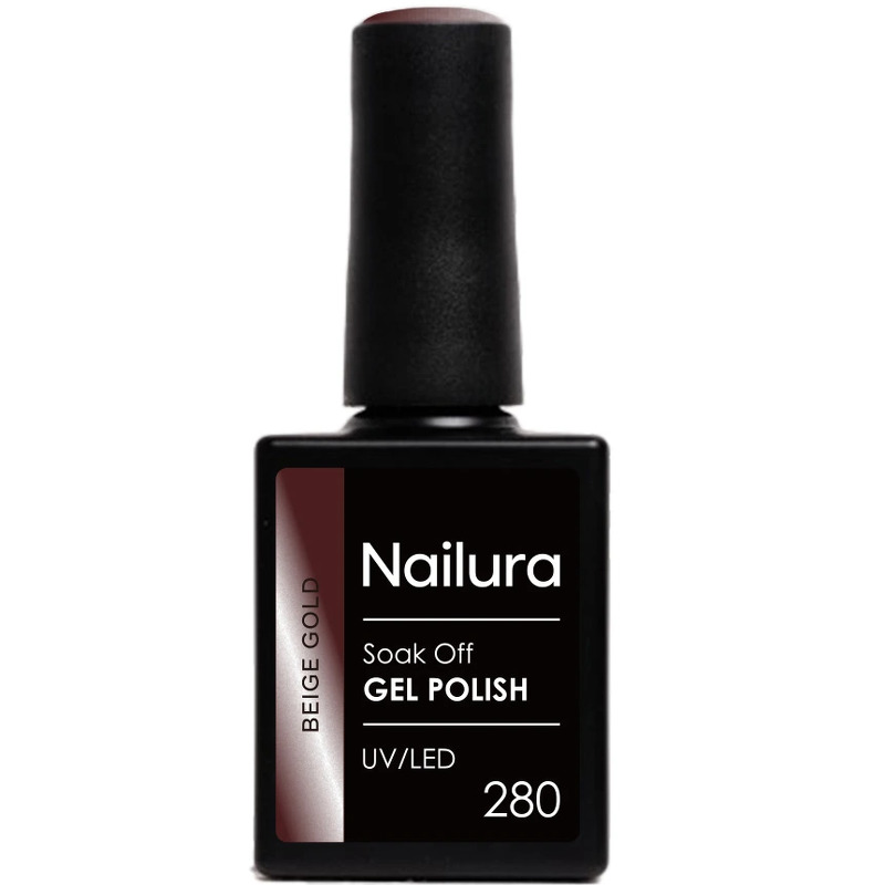 Nailura Cat Eye Gel Polish 10 ml - 280 Beige Gold