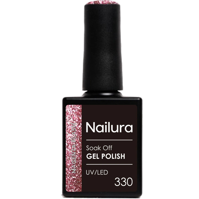 Nailura Gelpolish 330 – Magenta Flash – 10 ml