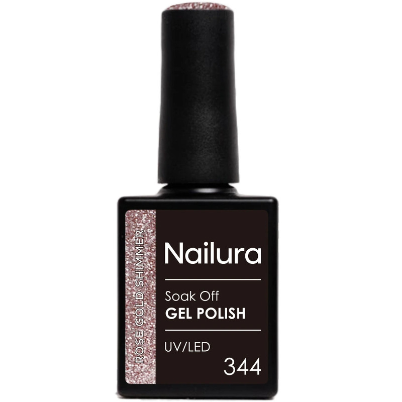 Nailura Gelpolish 344 – Rose Gold Shimmer – 10 ml