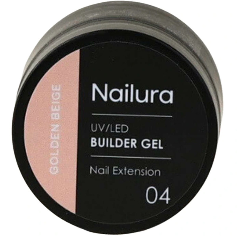 Nailura Builder Gel 4 – Golden Beige – 10 ml